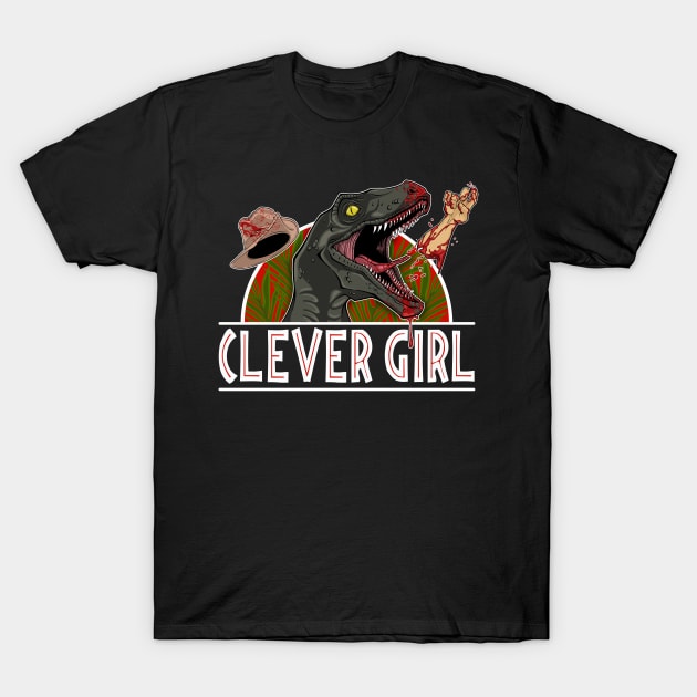 Clever Girl T-Shirt by RMFD ART